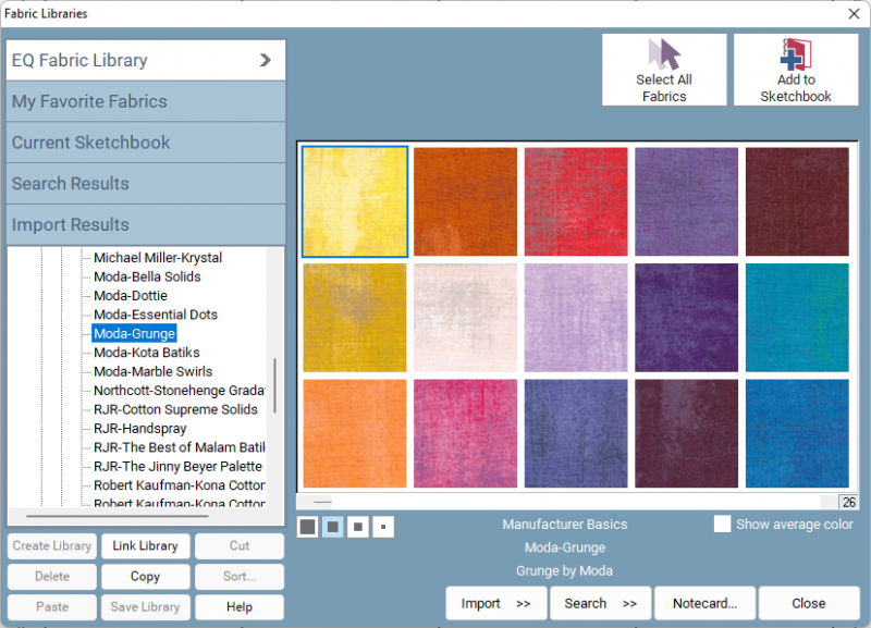 EQ Fabric Library mb_EQ Fabric library