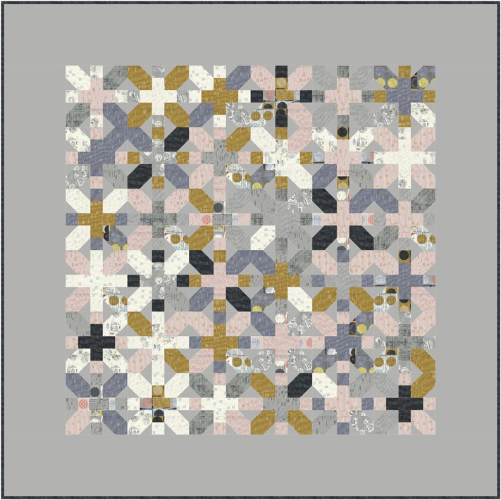 Zen Chic X and Plus Pattern zc-xp3qp-x-and-plus-83x83-f8-friendly