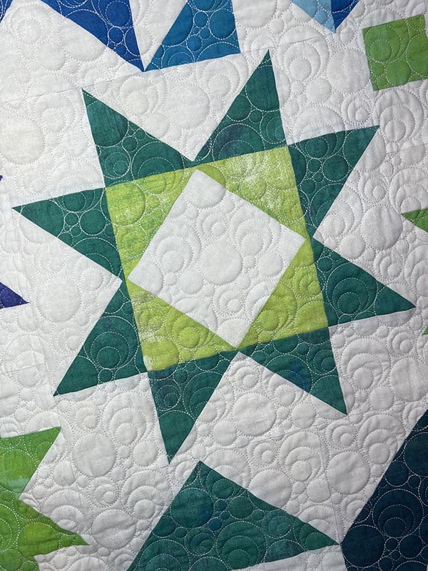 Star Block with Square-in-a-Square Center Star Block with Square-in-a-Square Center
